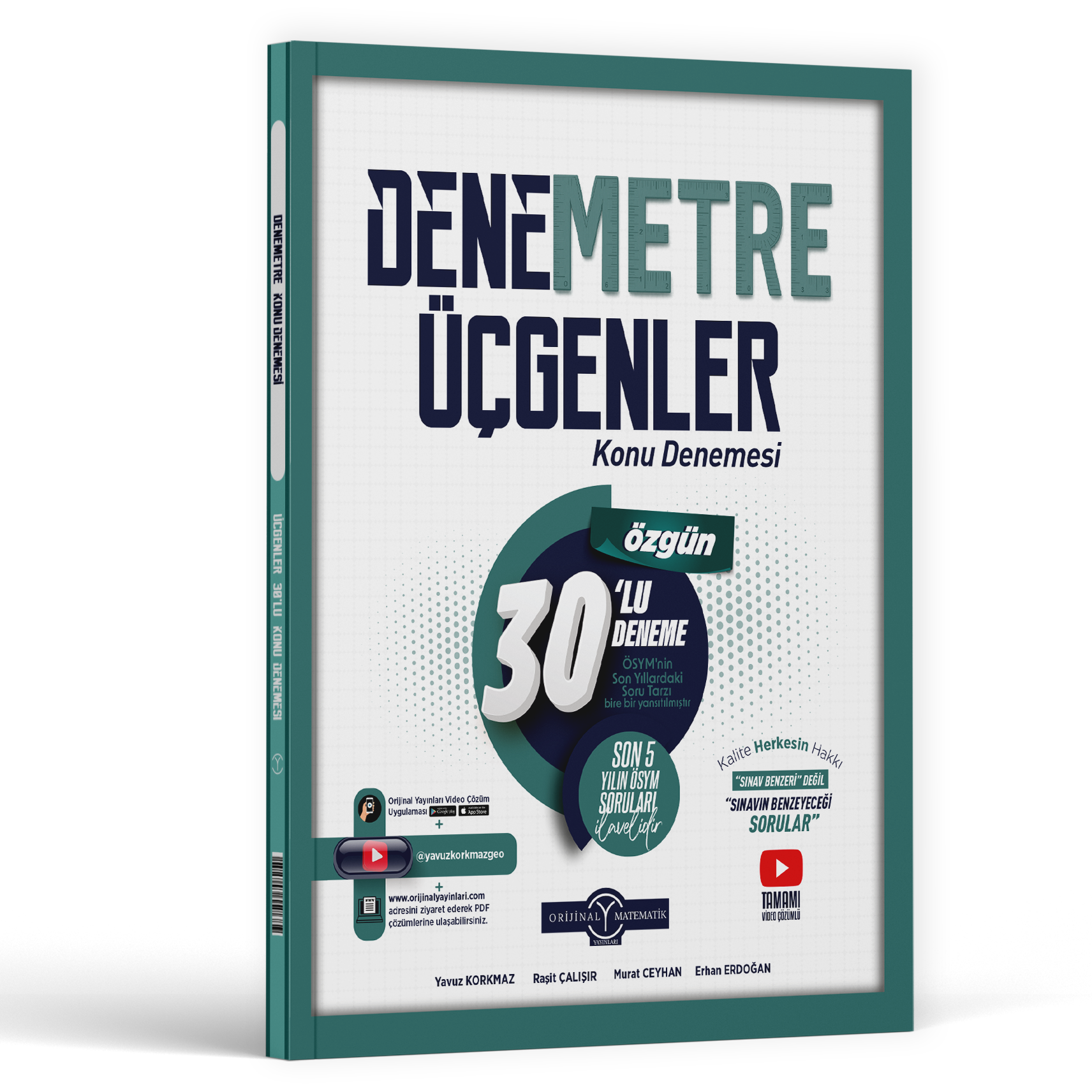 ORİJİNAL TYT DENEMETRE 30 LU ÜÇGENLER - 2026